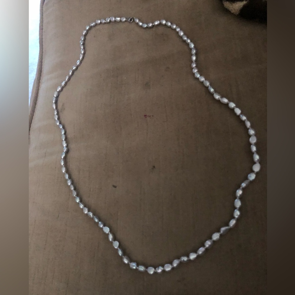 🌴Sterling silver Freshwater Pearl Necklace- 821 $40 or $35 w/offer